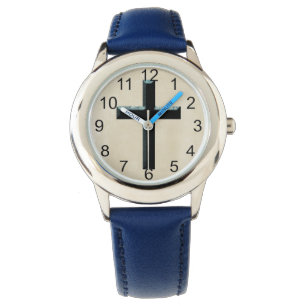Christliches Jesus-Kreuz Armbanduhr
