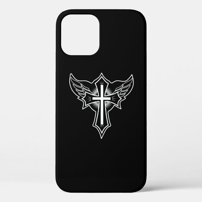 Christliches Kreuz Case-Mate iPhone Hülle (Rückseite)