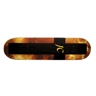 Christliches Kreuz des Feuer-JC Skateboard