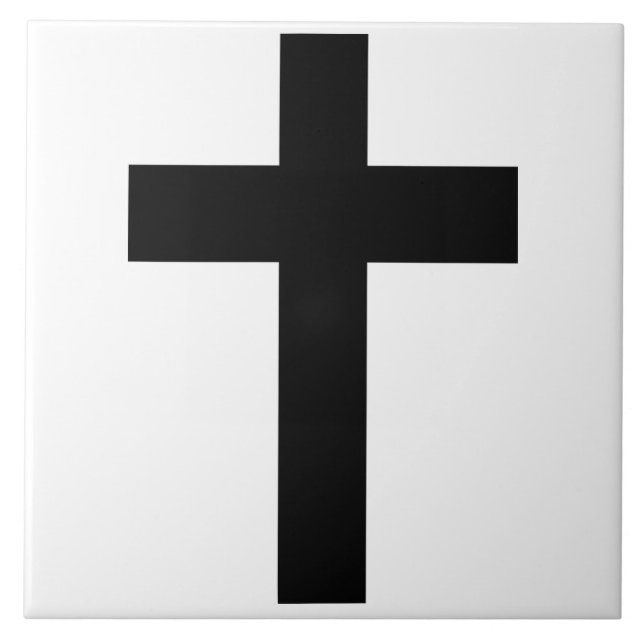 Christliches Kreuz Fliese (Vorderseite)