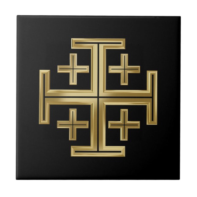 Christliches Kreuz Fliese (Vorderseite)
