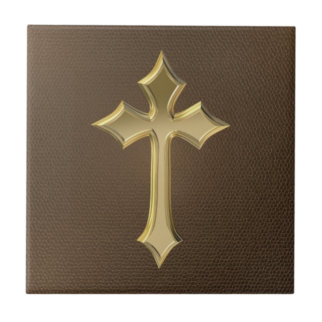 Christliches Kreuz Fliese (Vorderseite)