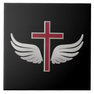 Christliches Kreuz Fliese