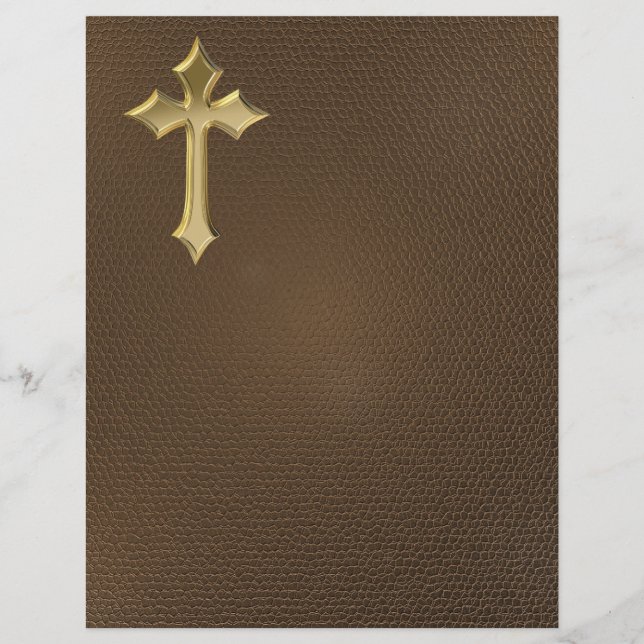 Christliches Kreuz Flyer (Vorne)