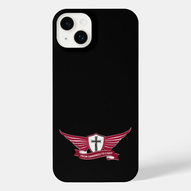 Christliches Kreuz iPhone 14 Plus Hülle (Rückseite)
