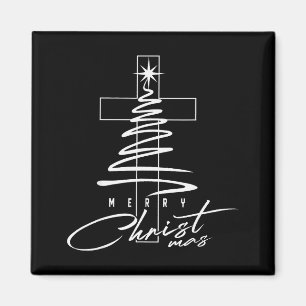 Christliches Kreuz Jesus Frohe Weihnachten Xmas Ba Magnet