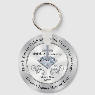 Christliches Kreuz, Jubiläum-Gastgeschenken Schlüsselanhänger