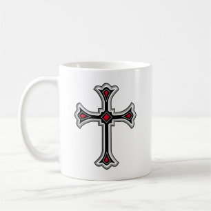 Christliches Kreuz Kaffeetasse