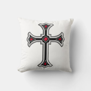 Christliches Kreuz Kissen