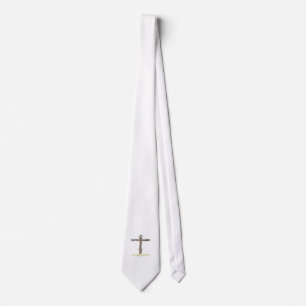 christliches Kreuz Krawatte