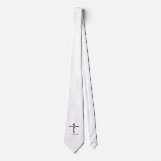 christliches Kreuz Krawatte (Vorderseite)