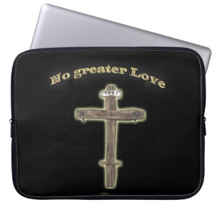 Christliches Kreuz Laptopschutzhülle