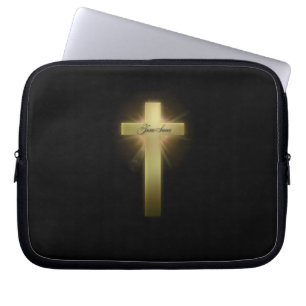 Christliches Kreuz Laptopschutzhülle