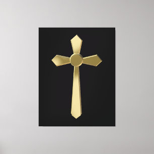 Christliches Kreuz Leinwanddruck