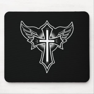 Christliches Kreuz Mousepad