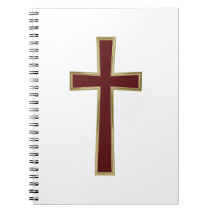 Christliches Kreuz Notizblock
