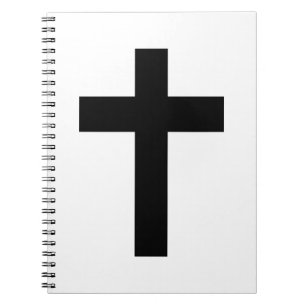 Christliches Kreuz Notizblock