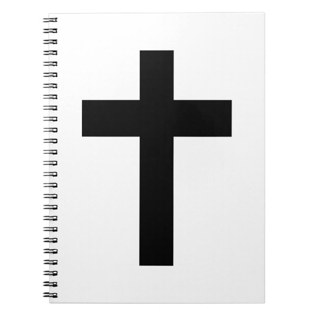 Christliches Kreuz Notizblock (Vorderseite)