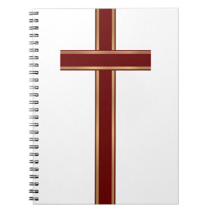 Christliches Kreuz Notizblock