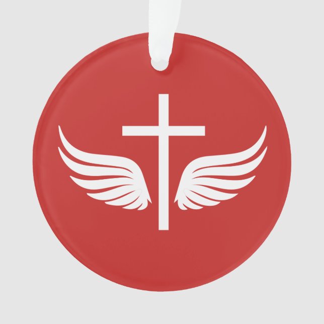 Christliches Kreuz Ornament (Vorderseite)