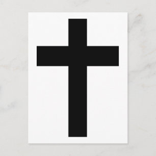 Christliches Kreuz Postkarte