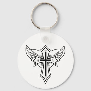 Christliches Kreuz Schlüsselanhänger