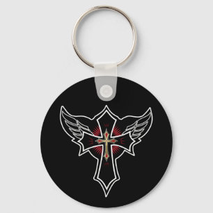 Christliches Kreuz Schlüsselanhänger