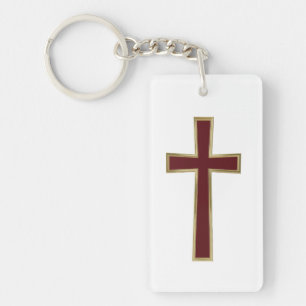 Christliches Kreuz Schlüsselanhänger