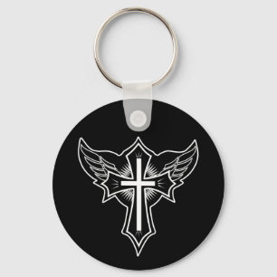 Christliches Kreuz Schlüsselanhänger
