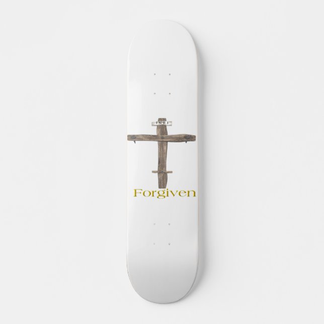 christliches Kreuz Skateboard (Vorne)