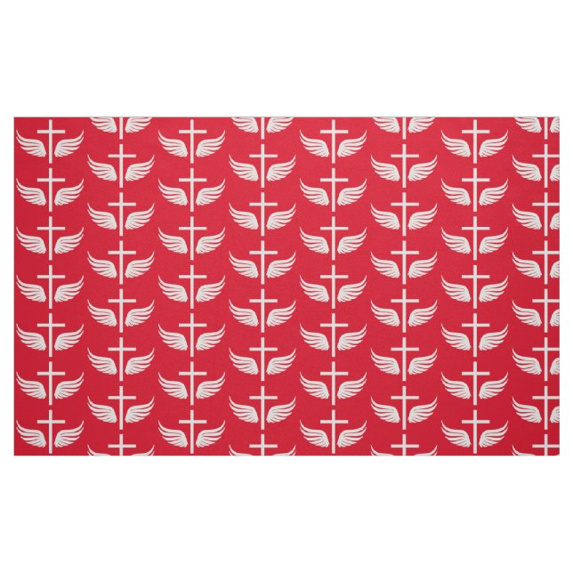Christliches Kreuz Stoff (Fat Quarter (45,7 x 55,9 cm))