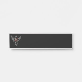Christliches Kreuz Türschild