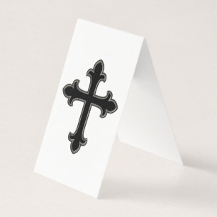 Christliches Kreuz Visitenkarten