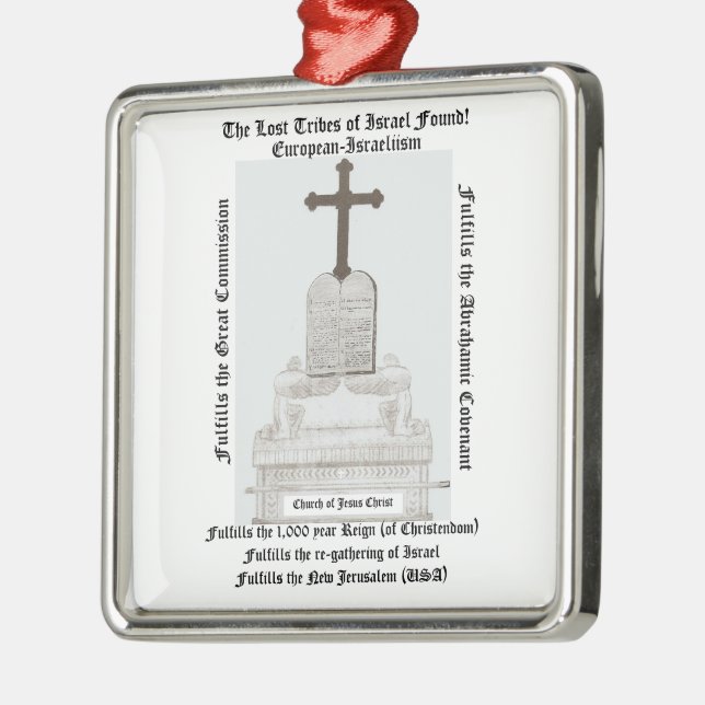 Christliches Kulturerbe Ornament Aus Metall (Links)