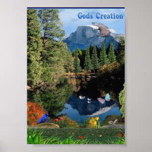 Christliches Kunstposter Poster