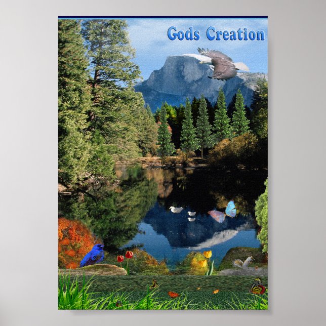 Christliches Kunstposter Poster (Vorne)
