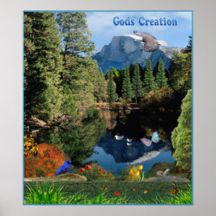 Christliches Kunstposter Poster