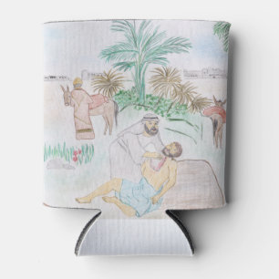 Christliches Kunstwerk Das gute Samariter Dosenkühler