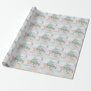 Christliches Kunstwerk Das gute Samariter Geschenkpapier