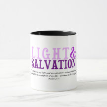 Christliches LICHT UND SALVATION Scripture Vers