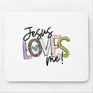 Christliches Liebeszitat-Geschenk für neue Gläubig Mousepad