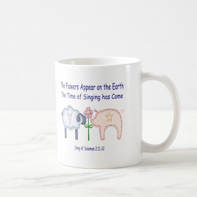 Christliches Lied der Solomon-Schrift Kaffeetasse (Rechts)