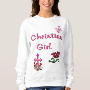 Christliches Mädchen  Sweatshirt