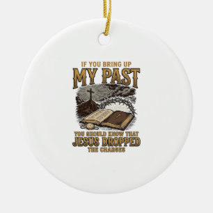 Christliches Mein Jesus hat die Anklage fallen gel Keramik Ornament