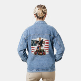 Christliches Militär Jeansjacke