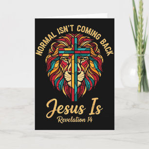 Christliches Mosaik Normal Kommt Nicht Zurück Jesu Karte