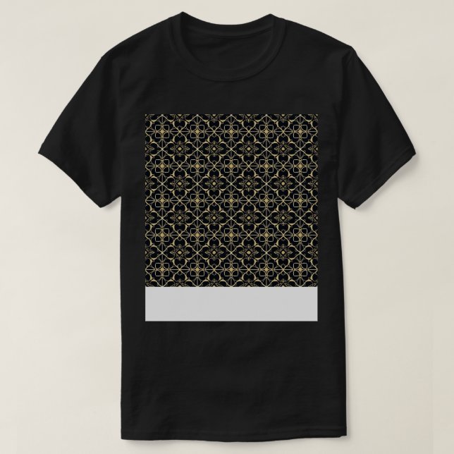 Christliches Mosaik-Religiessevangelium ohne Muste T-Shirt (Design vorne)