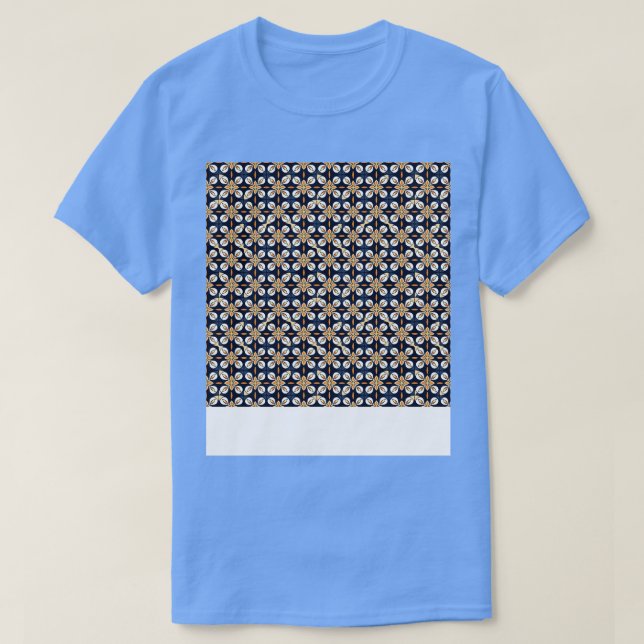 Christliches Mosaik-Religiessevangelium ohne Muste T-Shirt (Design vorne)