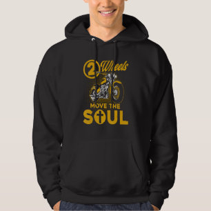 Christliches Motorrad 2 Räder bewegen das Soul Hoodie