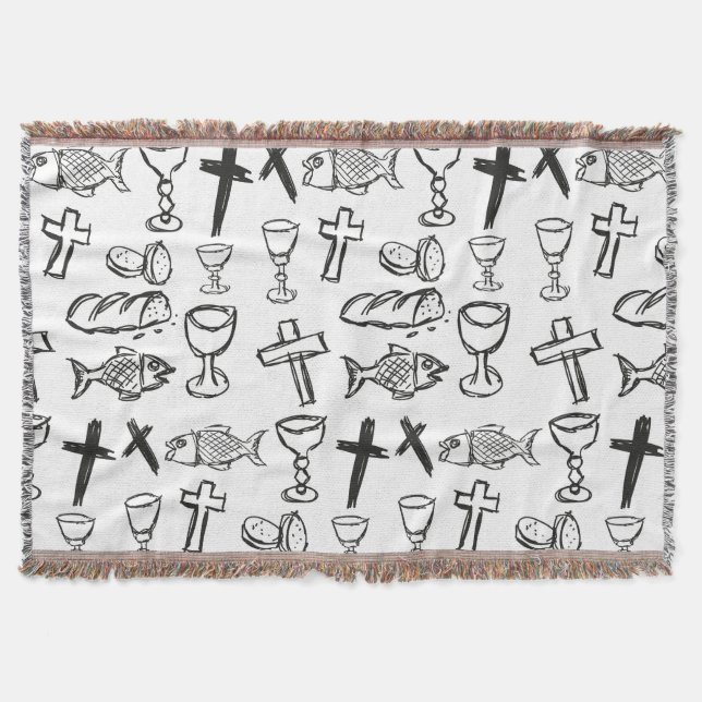 Christliches Muster Decke (Vorderseite)